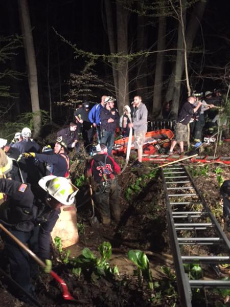 Mud Rescue - W. Brandywine - 04/16
